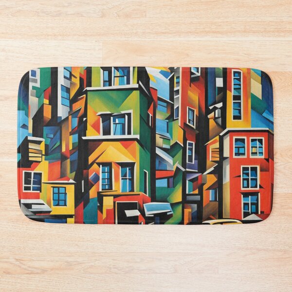 Item preview, Abstract cityscape print 2 designed and sold by Random Designs.