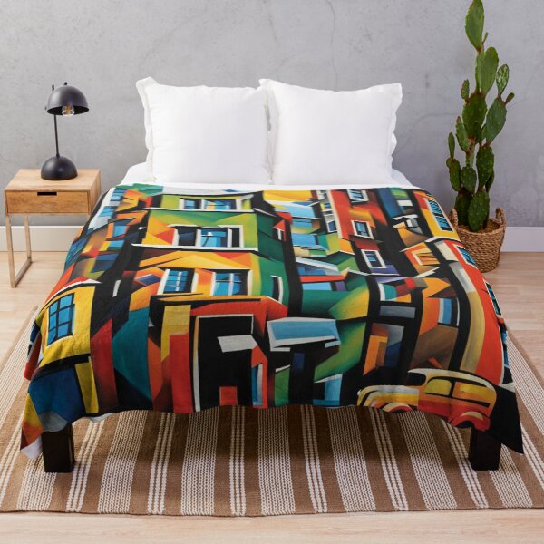Item preview, Abstract cityscape print 2 designed and sold by Random Designs.