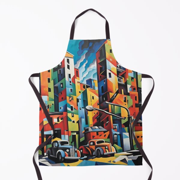 Item preview, Abstract cityscape print 3 designed and sold by Random Designs.