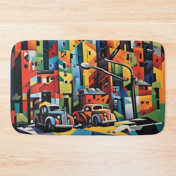 Item preview, Abstract cityscape print 3 designed and sold by Random Designs.