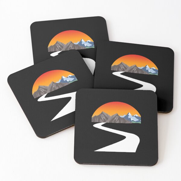 Item preview, Mountain landscape with sunrise during adventure designed and sold by Be-Adventurous.