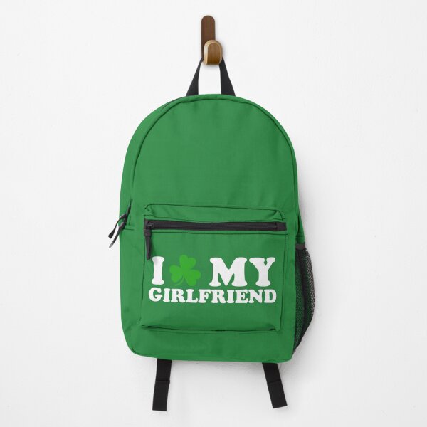 Item preview, I Love My Girlfriend with Shamrock designed and sold by Wild-Co.