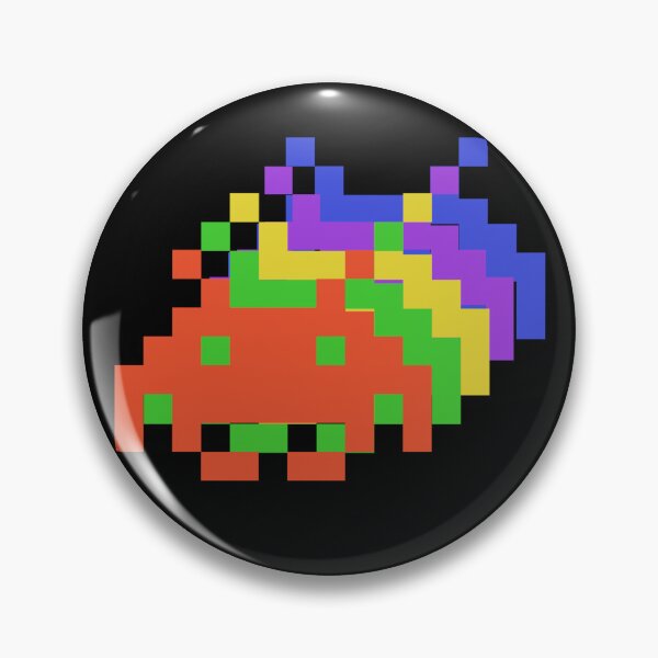 Artikelvorschau, Old-School-Gamer - Space Invaders - Pixel Robot 2.0 entworfen und verkauft von Sky-99.
