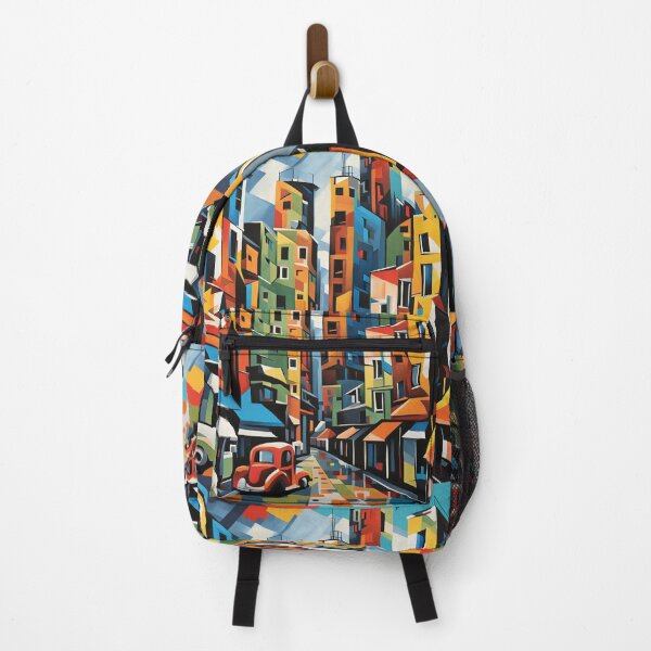 Item preview, Abstract cityscape print 5 designed and sold by Random Designs.