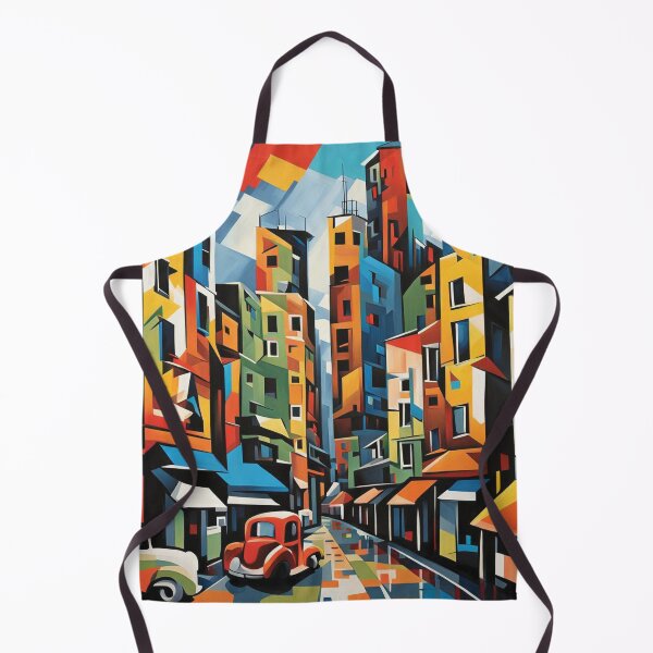 Item preview, Abstract cityscape print 5 designed and sold by Random Designs.