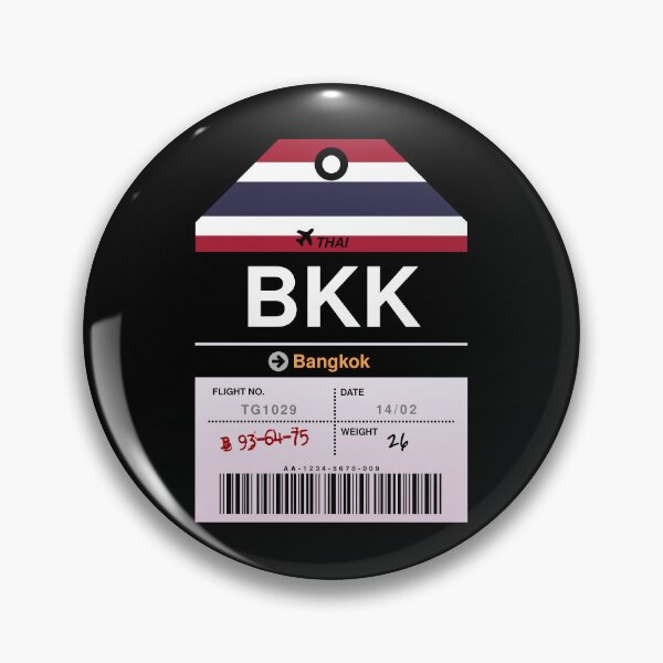 Item preview, Bangkok Airline Luggage Tag designed and sold by RabbitK.