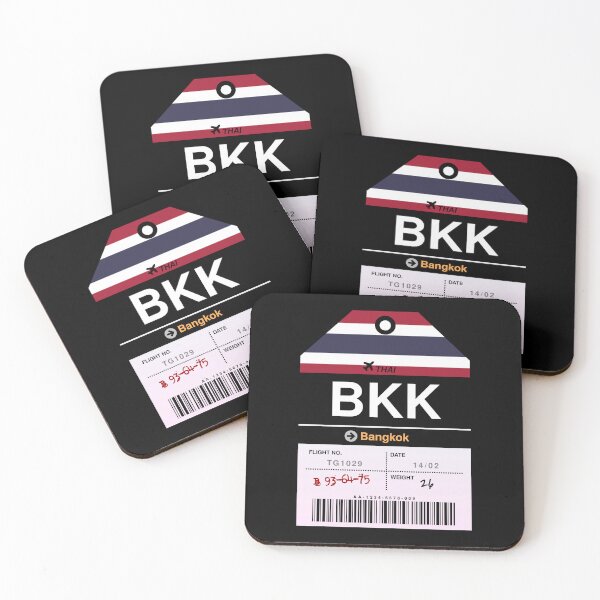 Item preview, Bangkok Airline Luggage Tag designed and sold by RabbitK.