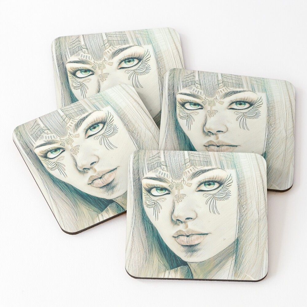 Item preview, Coasters (Set of 4) designed and sold by shadowlea.