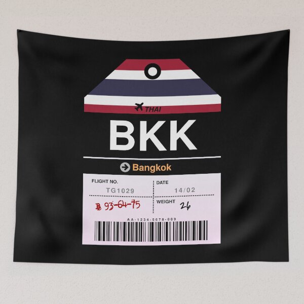 Item preview, Bangkok Airline Luggage Tag designed and sold by RabbitK.