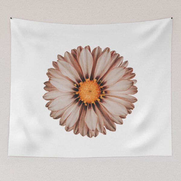 Item preview, pink and yellow flower designed and sold by brokenpones.