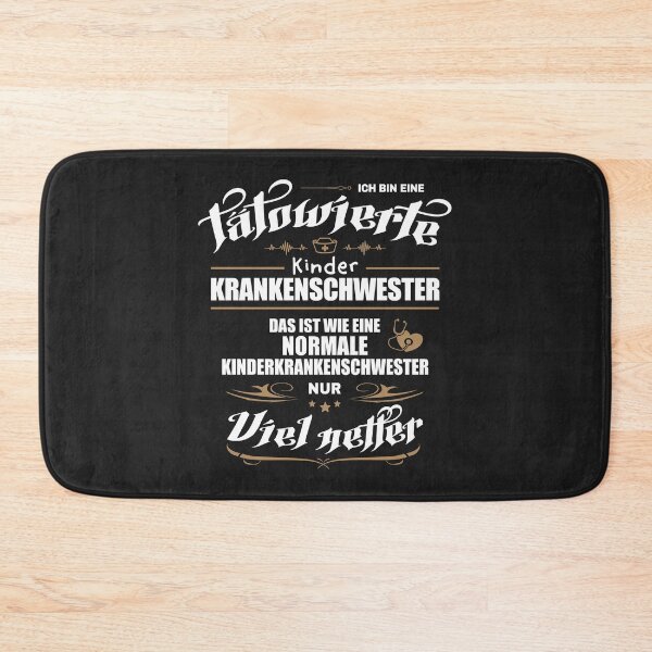 Item preview, Tätowierte Kinderkrankenschwester. Lustige Geschenkidee Kinderkrankenpflegerin designed and sold by silentcolors.