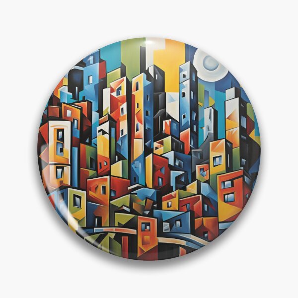 Item preview, Abstract cityscape print 7 designed and sold by Random Designs.