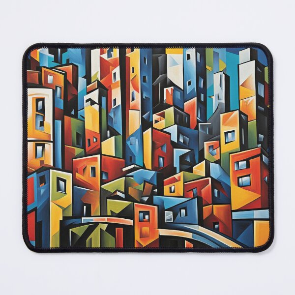 Item preview, Abstract cityscape print 7 designed and sold by Random Designs.