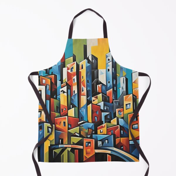 Item preview, Abstract cityscape print 7 designed and sold by Random Designs.