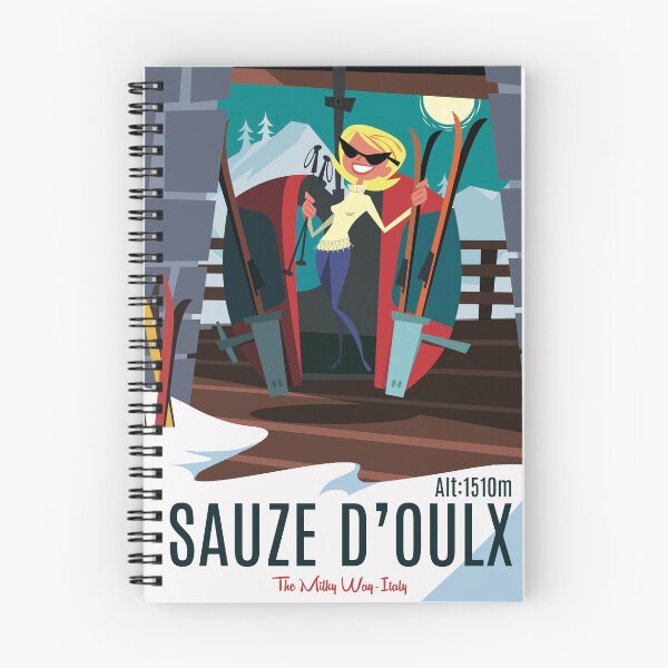 Item preview, Sauze D'oulx ski poster designed and sold by Gary Godel.