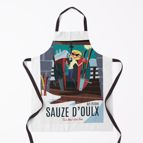 Item preview, Sauze D'oulx ski poster designed and sold by GAGodel.