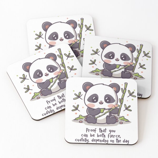 Item preview, Kawaii panda, funny panda, animals lovers, funny, pet design designed and sold by Ash-Graphic.