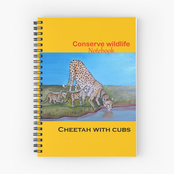 Item preview, Conserve Wildlife Conserve Cheetah with cubs designed and sold by annenambiro.