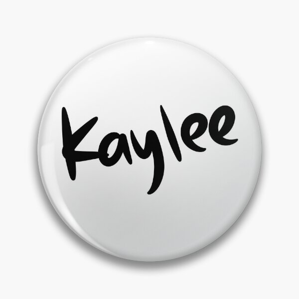 Item preview, Kaylee Name Handwriting Signature in Black Text designed and sold by Karen Ekdahl.