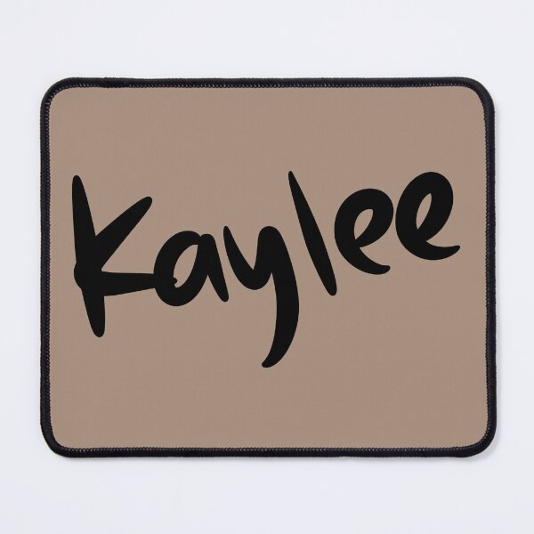 Item preview, Kaylee Name Handwriting Signature in Black Text designed and sold by Karen Ekdahl.