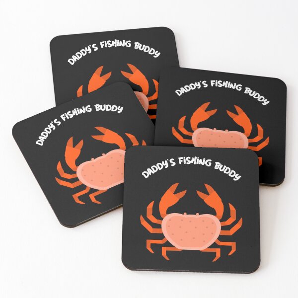 Item preview, Daddy Fishing Buddy Fly Fishing Crab Fishing Gone Fishing Beach Fishing designed and sold by StudioTVDinners.