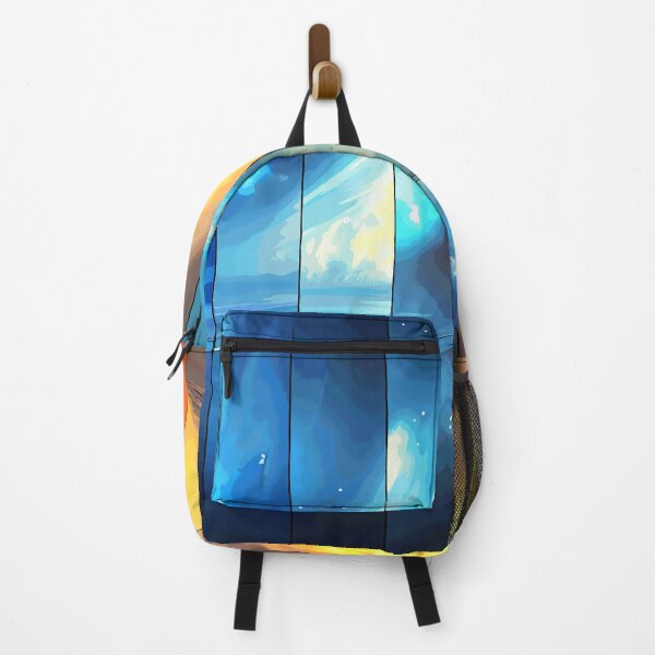 Item preview, ocean in sky, vertical colored, creative base design with stripes designed and sold by Gabi.Media.