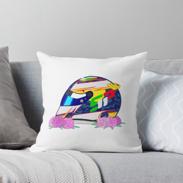 Aperçu de l'œuvre Casque Sergio Perez 2024 avec fleurs créée et vendue par OriDraws.