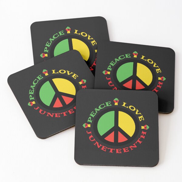 Item preview, Unity and Freedom - Peace Love Juneteenth  designed and sold by ADAM-YOUB.