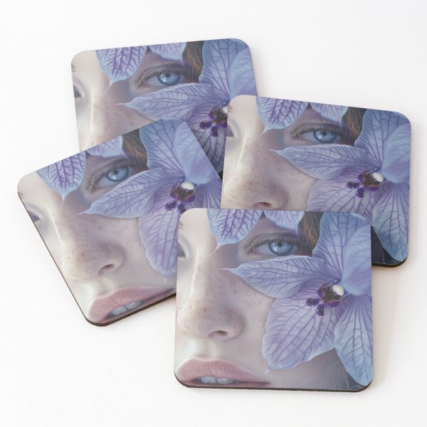 Item preview, Serene Orchid Visage designed and sold by Catloaf Art.