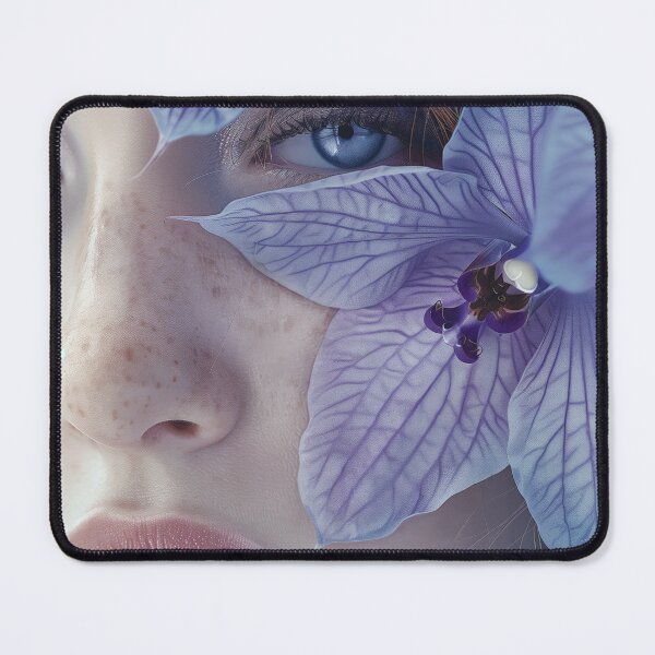 Item preview, Serene Orchid Visage designed and sold by Catloaf Art.