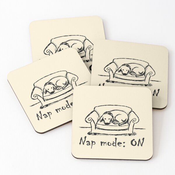 Item preview, Dog, nap mode on designed and sold by SoulOfTrees.