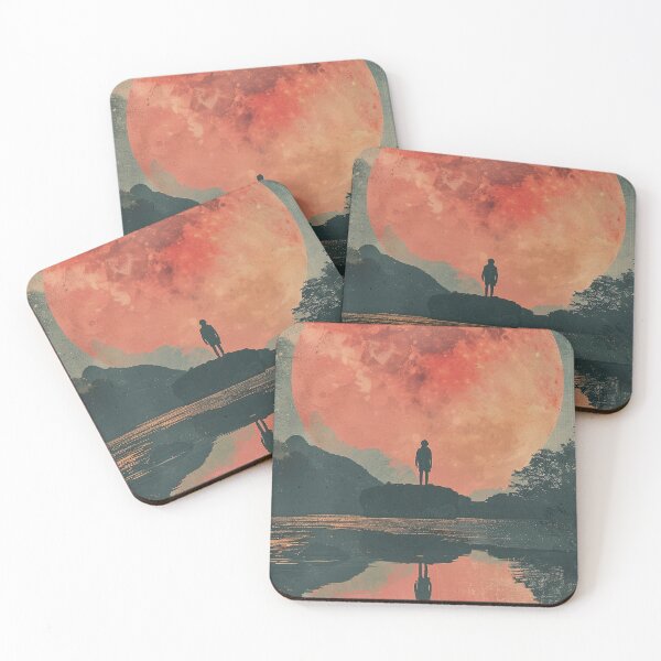 Item preview, Lunar Reflection Solitude Art designed and sold by RuyaFab.