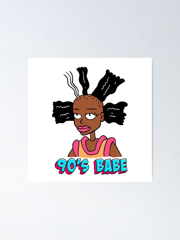 90's Babe Melanin Cynthia Hard Doll of Angelica Sticker