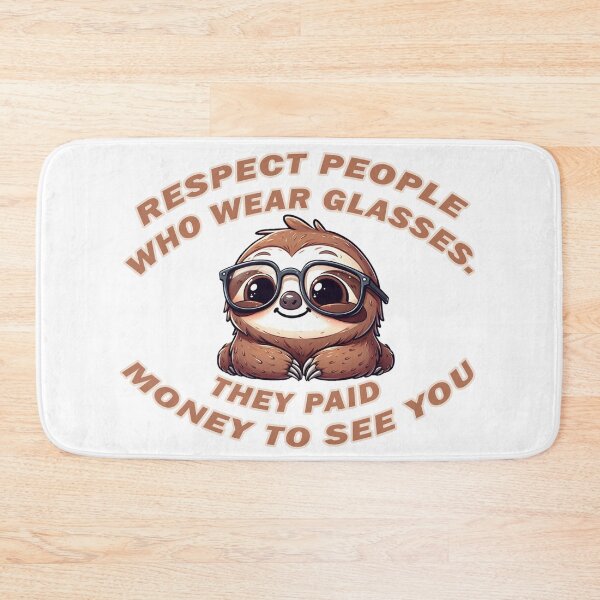 Item preview, Respect People Who Wear Glasses. They Paid Money To See You designed and sold by Echonn.
