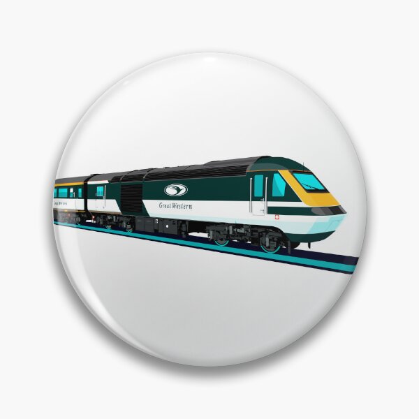 Item preview, Class 43 HST Great Western Trains Merlin Livery designed and sold by MarkGeorgeArt.