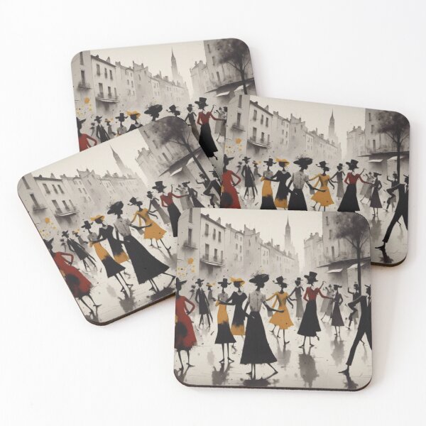 Item preview, dancing in the street prints designed and sold by Random Designs.