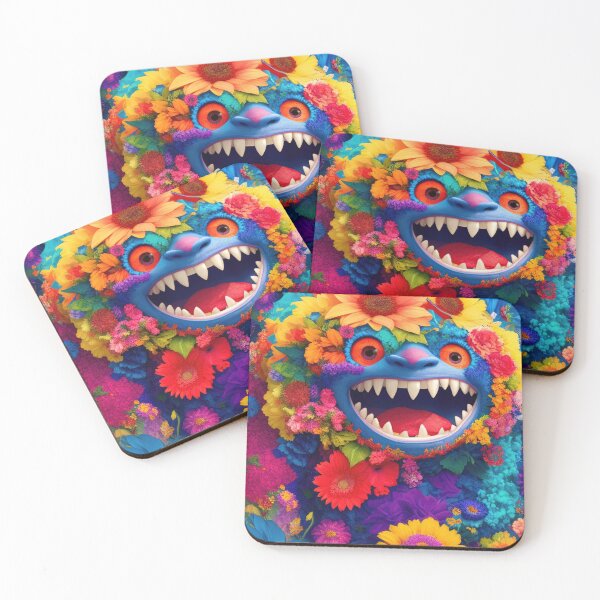 Item preview, Flowers Mosters, fun, kids, cute, colorful, cool, cute, nature designed and sold by Cyber Kids.