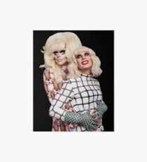 Trixya Kiss Titanic - Trixie Mattel and Katya Zamolódchikova Art Board