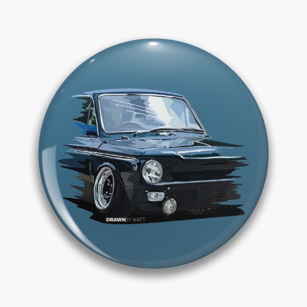 Artikelvorschau, Hillman Imp-Zeichnung entworfen und verkauft von DrawnByMatt.
