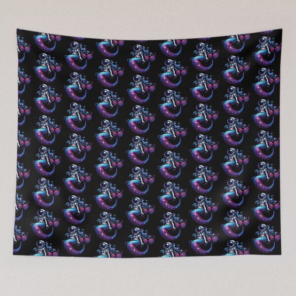 Item preview, Celestial Sea Explorer Astronaut Mermaid Adventure designed and sold by Simplystik.