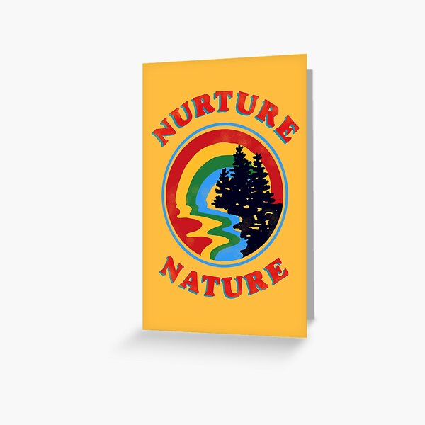 Item preview, nurture nature vintage environmentalist design designed and sold by glowingly.