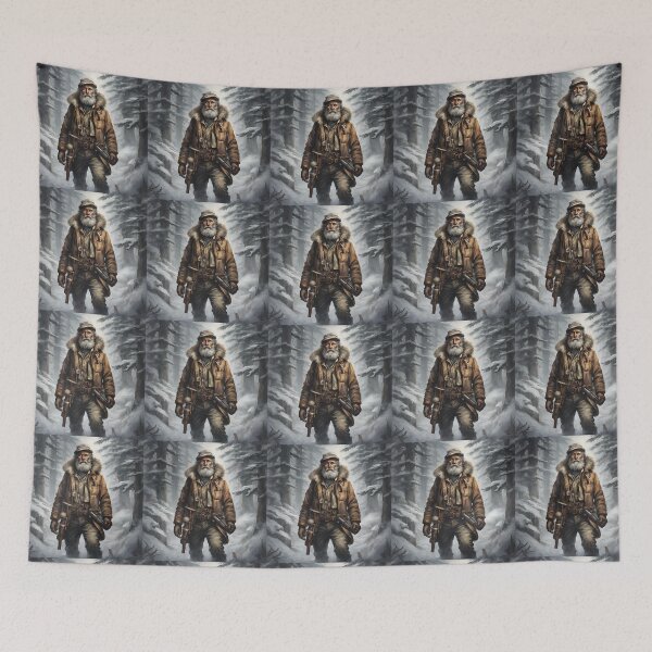 Item preview, Old hunter in the forest designed and sold by Elitegraff.