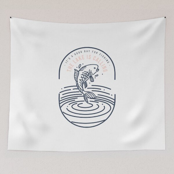 Item preview, Good Day for Fishing Fly Fishing Gone Fishing Lake Fishing DIY Fishing designed and sold by StudioTVDinners.