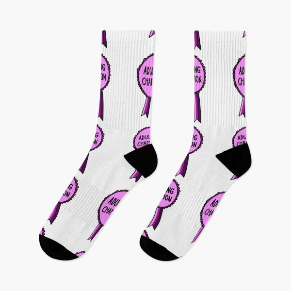 Artikelvorschau, Adulting Champion Ribbon Pink entworfen und verkauft von CJ Vanderbeek.