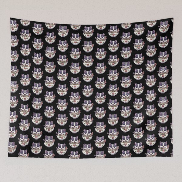 Item preview, Kawaii Cat Noodle Time - Cute Cat Eating Noodles designed and sold by CreativeDStore.