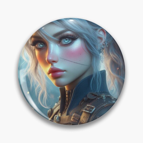 Item preview, Ethereal Vanguard: A Vision of Grace Amidst the Battlefield designed and sold by PyxolrStudio.