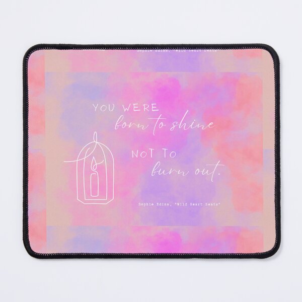 Item preview, 'You were born to shine' quote from Wild Heart Beats designed and sold by alocadastark.
