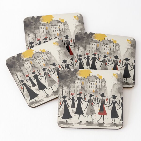 Item preview, dancing in the street prints 1 designed and sold by Random Designs.