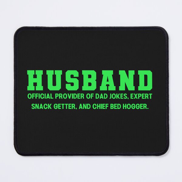 Item preview, Funny Husband Definition Typography Quote designed and sold by thedazzlingmonk.