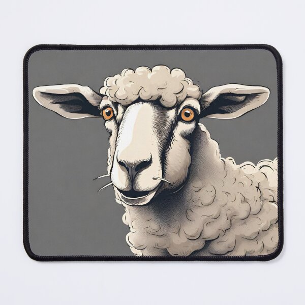 Item preview, Funny Sheep Face 4 designed and sold by Tom-Johnson.